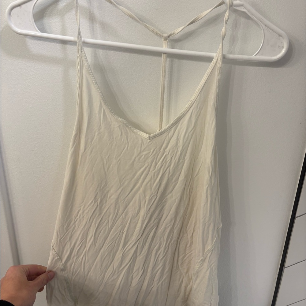lululemon athletica Cream Tank Top